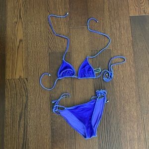 Violet Velvet Bikini